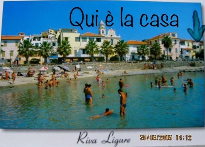 Frantoio Lägenhet Riva Ligure Exteriör bild